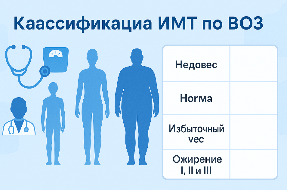 Таблица ИМТ и классификация ВОЗ - Полное руководство по интерпретации индекса массы тела