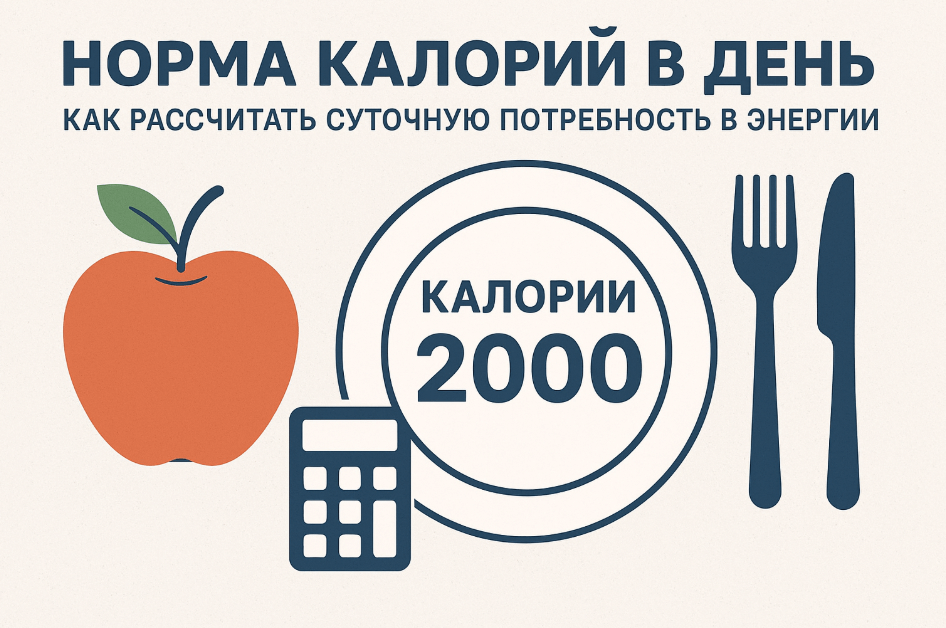 Норма калорий в день: Как рассчитать суточную потребность в энергии